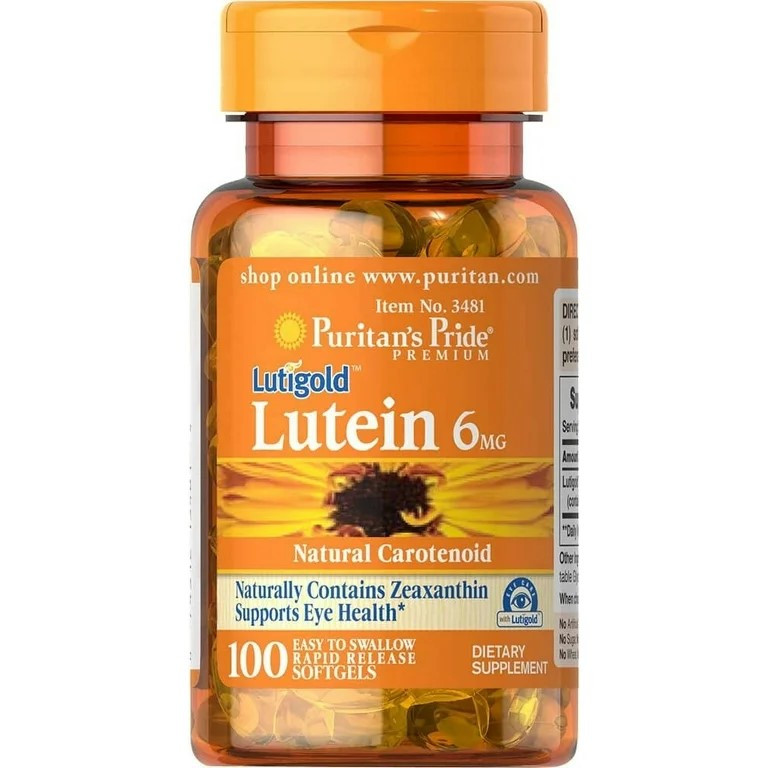 Lutein 6 mg with Zeaxanthin 100 softgel Луцк - изображение 1