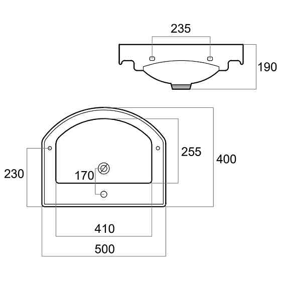 УМЫВАЛЬНИК DAISY 50 WB-DA-50 (000031009) Киев
