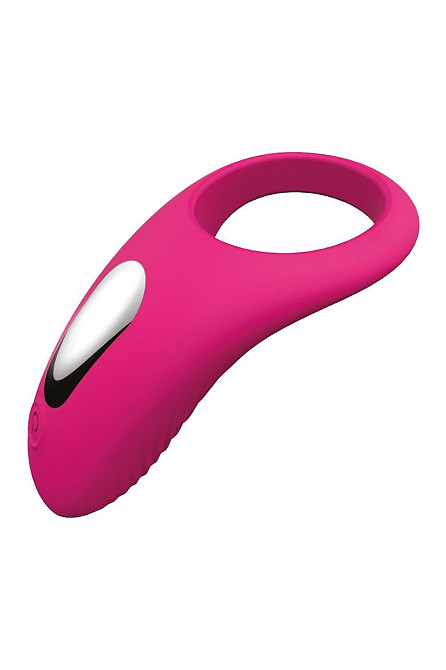 Ерекційне віброкільце DreamToys Rings Of Love силіконове, рожеве Sex Aura Київ - фото 2