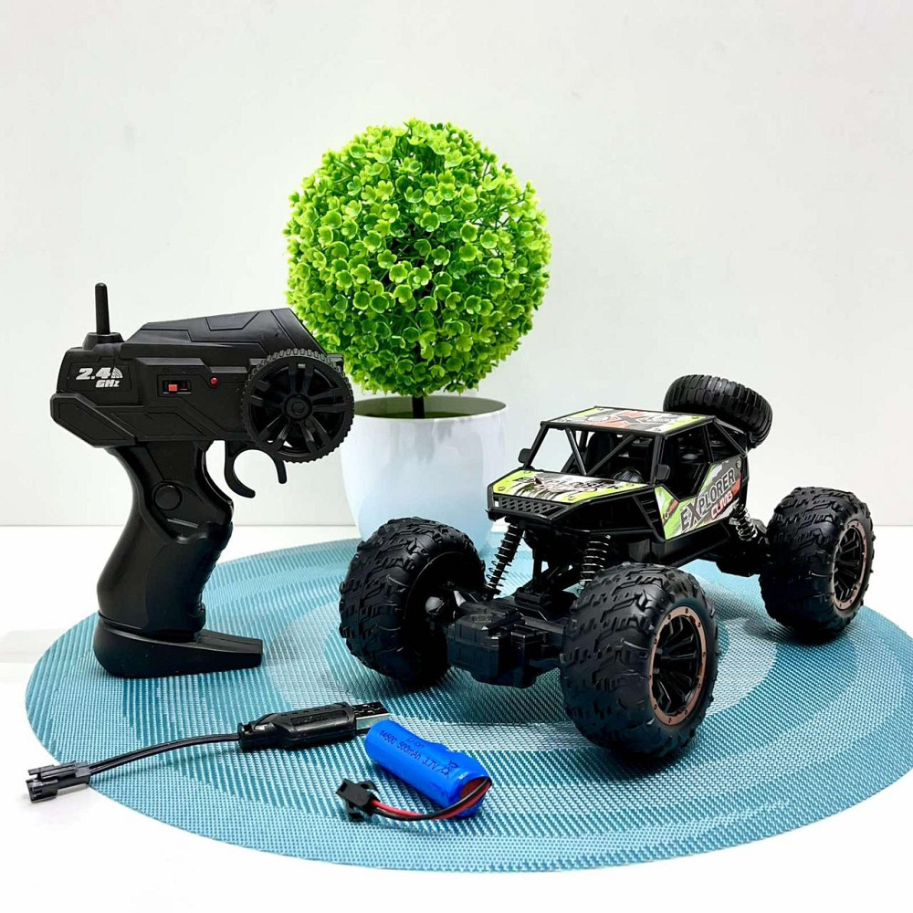 Джип позашляховик на радіокеруванні 23см Зелений (2021-01A) Чернігів - фото 1