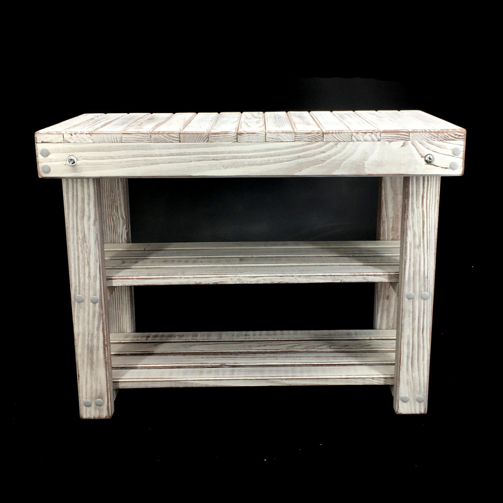 Полиця для взуття "Женева 80" шеббі Миколаїв - фото 2