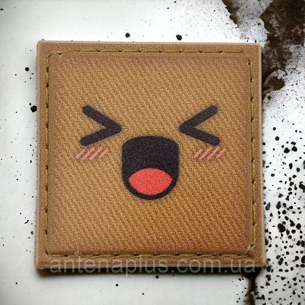 Смайлик № 13 шеврон / патч Київ - фото 1