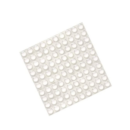 Самоклеючі силіконові накладки-бампони 8x2 мм, прозорі, комплект 100 шт Київ - фото 1