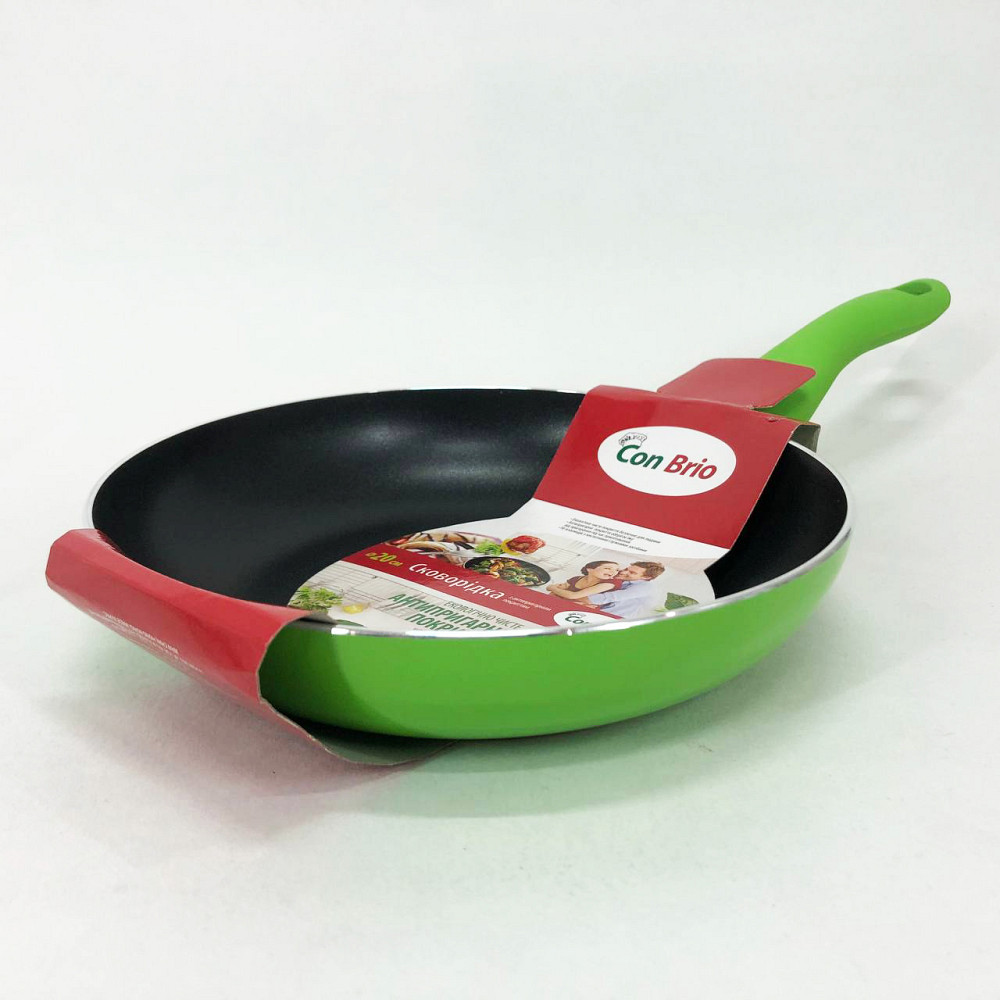 Практична сковорода для кухні Con Brio CB-2014 20 см, Сковорода якісна зручна на кухню KA-83 Івано-Франківськ - фото 2