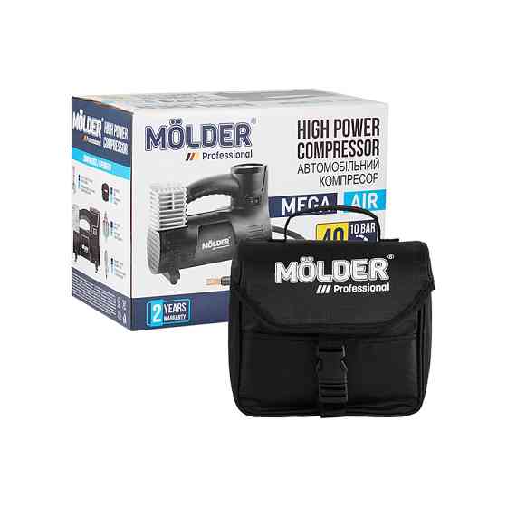 Компресор автомобільний Molder Mega Air 12В 10Атм 40л/хв Львів