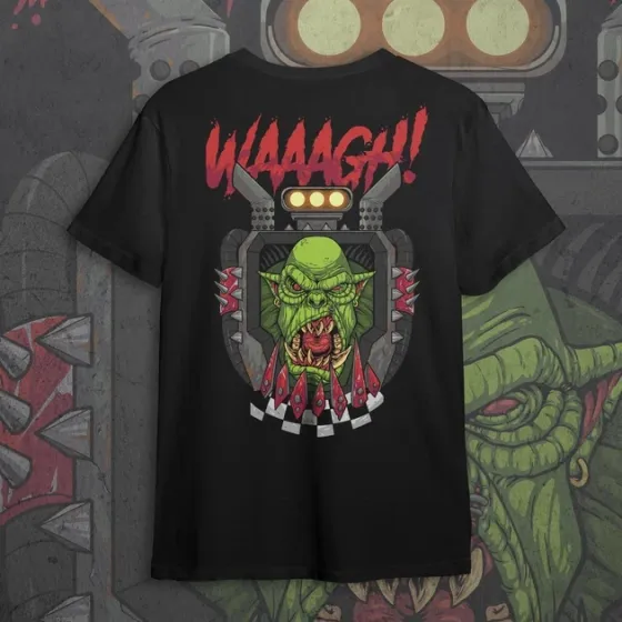 Футболка чоловіча з  принтом WarHammer 40K Waaagh! Розмір 48 Дніпро