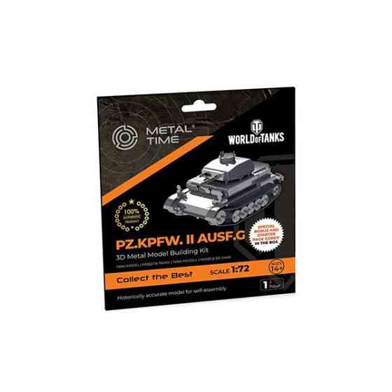 Колекційна модель-конструктор Metal Time World of Tanks танк Pz.Kpfw. II Ausf. G (MT061) Харків