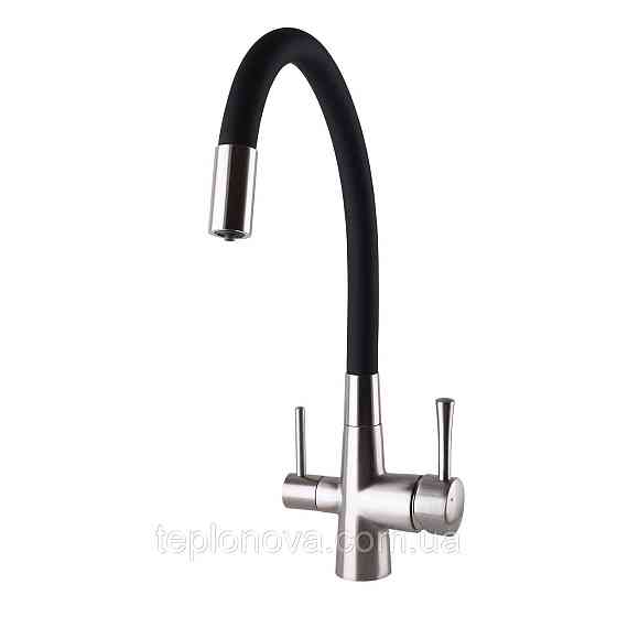 Смеситель для кухни под осмос Globus Lux LAZER GLLR-0903-8-STSTEEL Черновцы