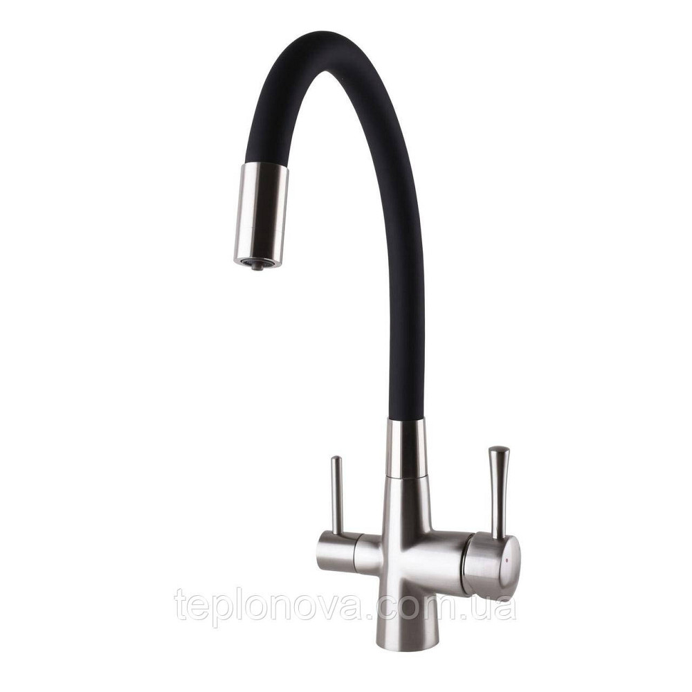 Смеситель для кухни под осмос Globus Lux LAZER GLLR-0903-8-STSTEEL Черновцы - изображение 1