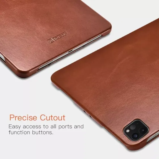 Фірмовий чохол захисний Icarer для iPad Air 13 Inch M2 / iPad Air 2024 ручної роботи з натуральної шкіри Дніпро