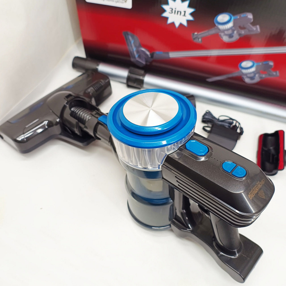 Вертикальный ручной пылесос для бытового использования Crownberg CB-674 2500Вт, Ручной пылесос для дома QW-74 Львов - изображение 12