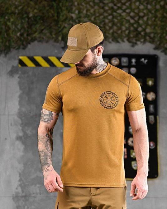 Тактическая потоотводящая футболка OBLIVION руны  ДЛ7019 Одесса - изображение 9