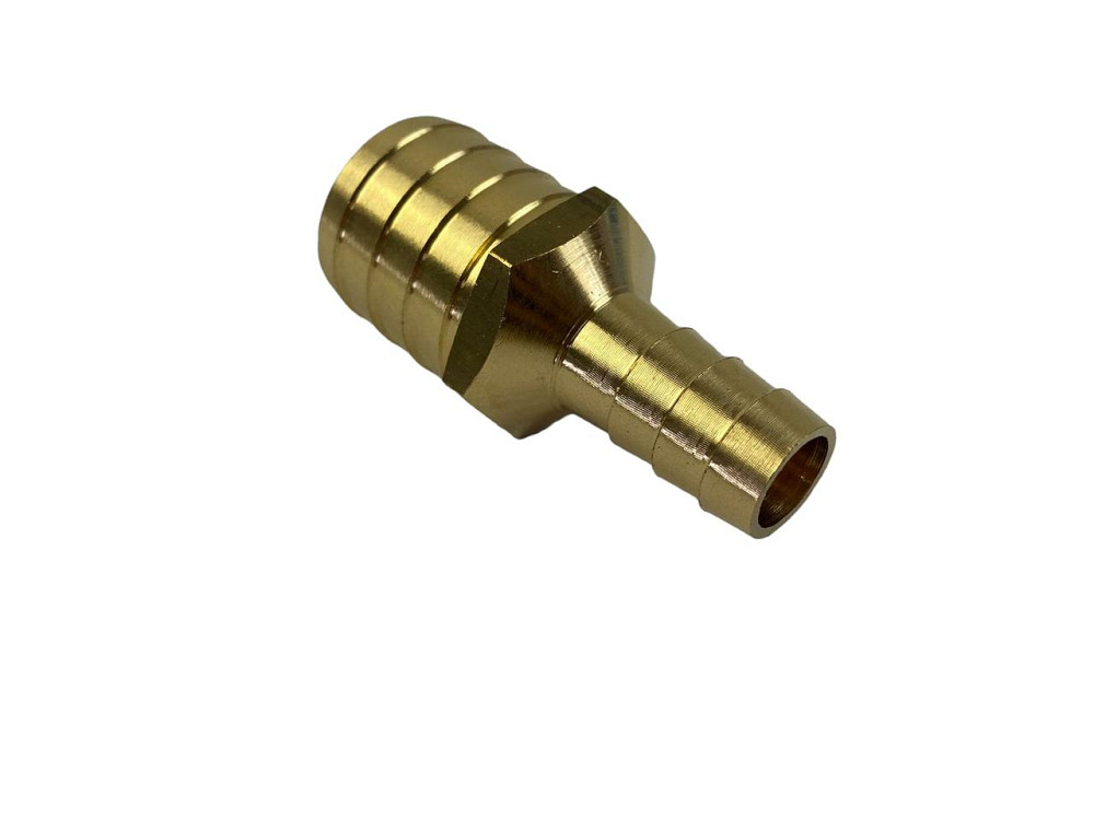 Перехідник шлангів обігрівача (D 22х12) латунь (прямий) Мукачево - фото 2