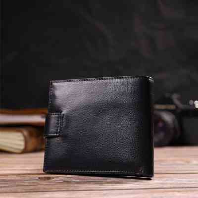 Кошелек Canpellini Из натуральной кожи Черный (21772) Винница