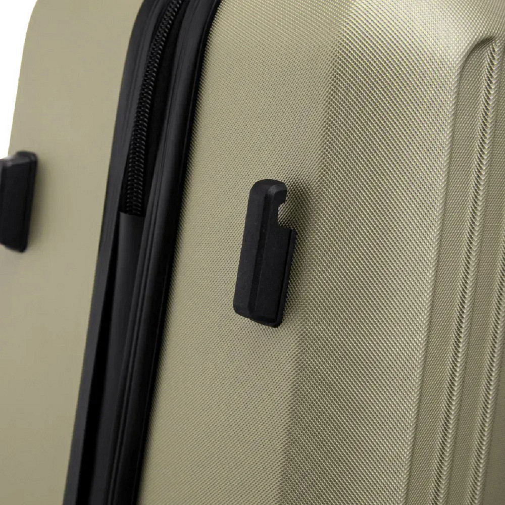 Валіза пластикова WINGS HRR01 середня 65 см шампань Київ - фото 5