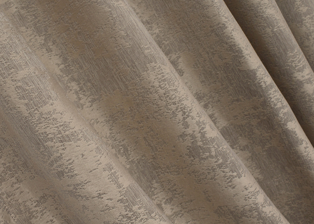 Комплект штор на люверсах VR-Textil Жакард Sultan XO № 1680ш 150х250 см 2 шт Темно-бежевий (37-0195) Київ - фото 7