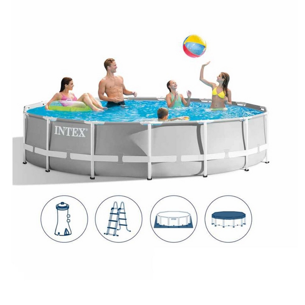 Каркасный бассейн Intex 26720 (427-107см), 12706 л Винница - изображение 2