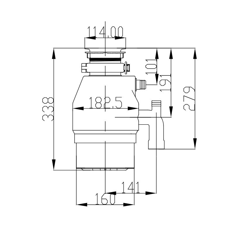 Подрібнювач харчових відходів Mixxus GD-04-1    ( MX1571 ) 24688 Харків - фото 2