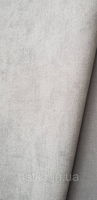 Шпалери вінілові на флізеліні A.S.Creation UNITA 1.06x10 під штукатурку сірі Київ - фото 1