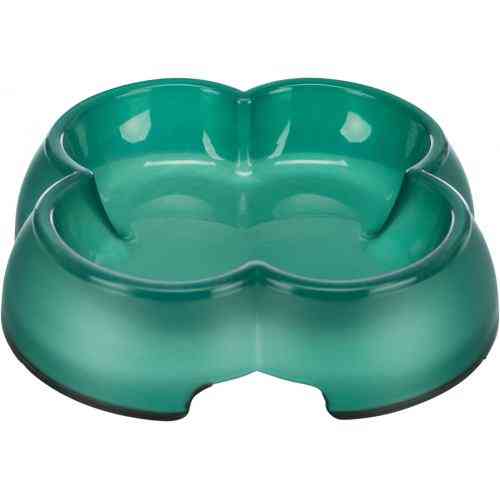 Миска Trixie для котів прозора пластик гумова основа 250 мл/12 см Київ