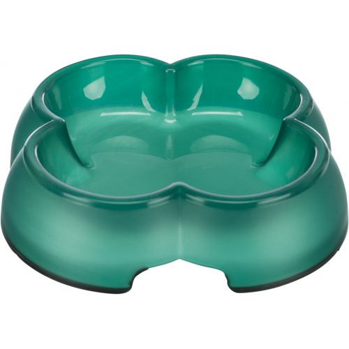 Миска Trixie для котів прозора пластик гумова основа 250 мл/12 см Київ - фото 1