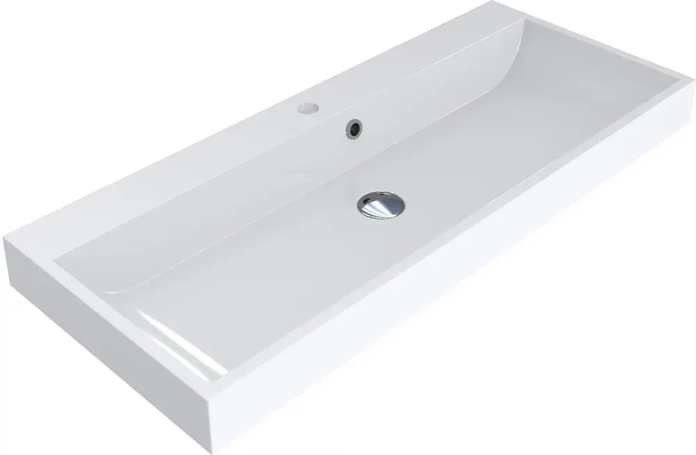 Раковина  Miraggio Biała Nablatowa Prostokątna 100X42Cm(252) Київ - фото 1