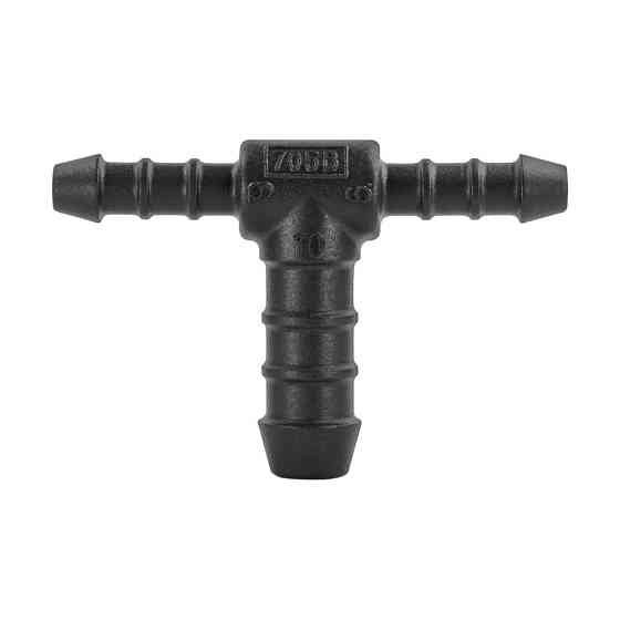 Фитинг штуцер з'єднувач шлангів універсальний (6х6х10 мм) Київ