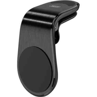 Универсальный автодержатель XO на дефлектор C82 Flat Magnetic Black (XO-C82BK) Винница