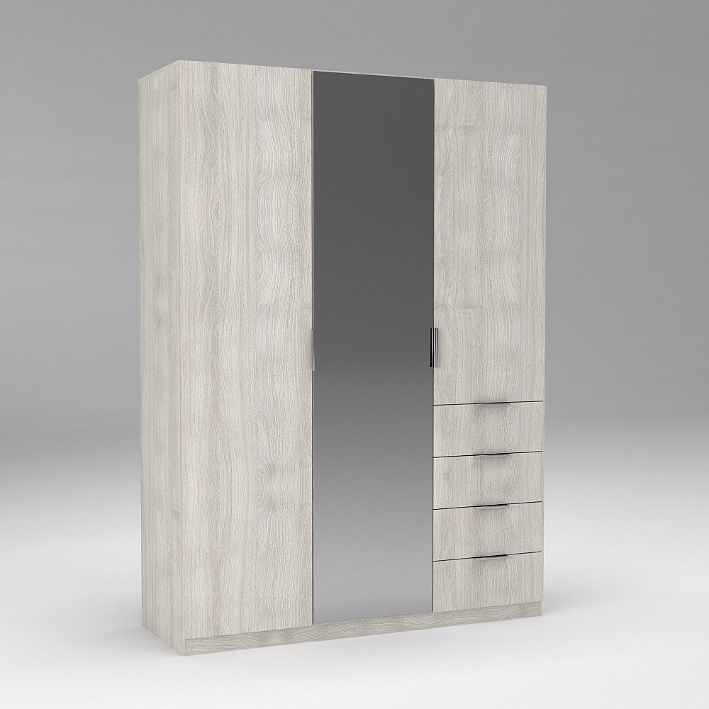 Шафа Крістал 2, Дуб Шамоні Світлий, 1500х520х2100 Львів - фото 4