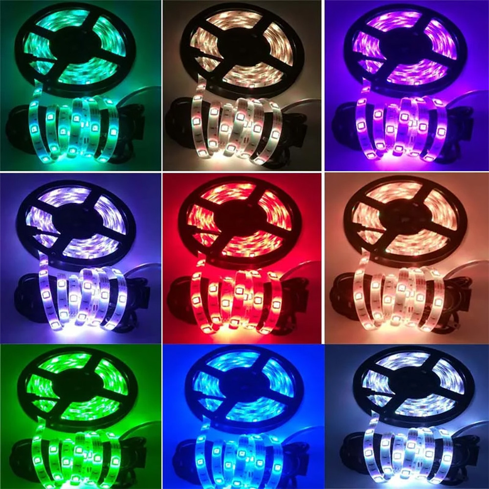 Світлодіодна стрічка 5м, c Bluetooth, від USB + пульт, Led mood light / Смарт стрічка від повербанку / RGB Стрічка для ТВ Київ - фото 2