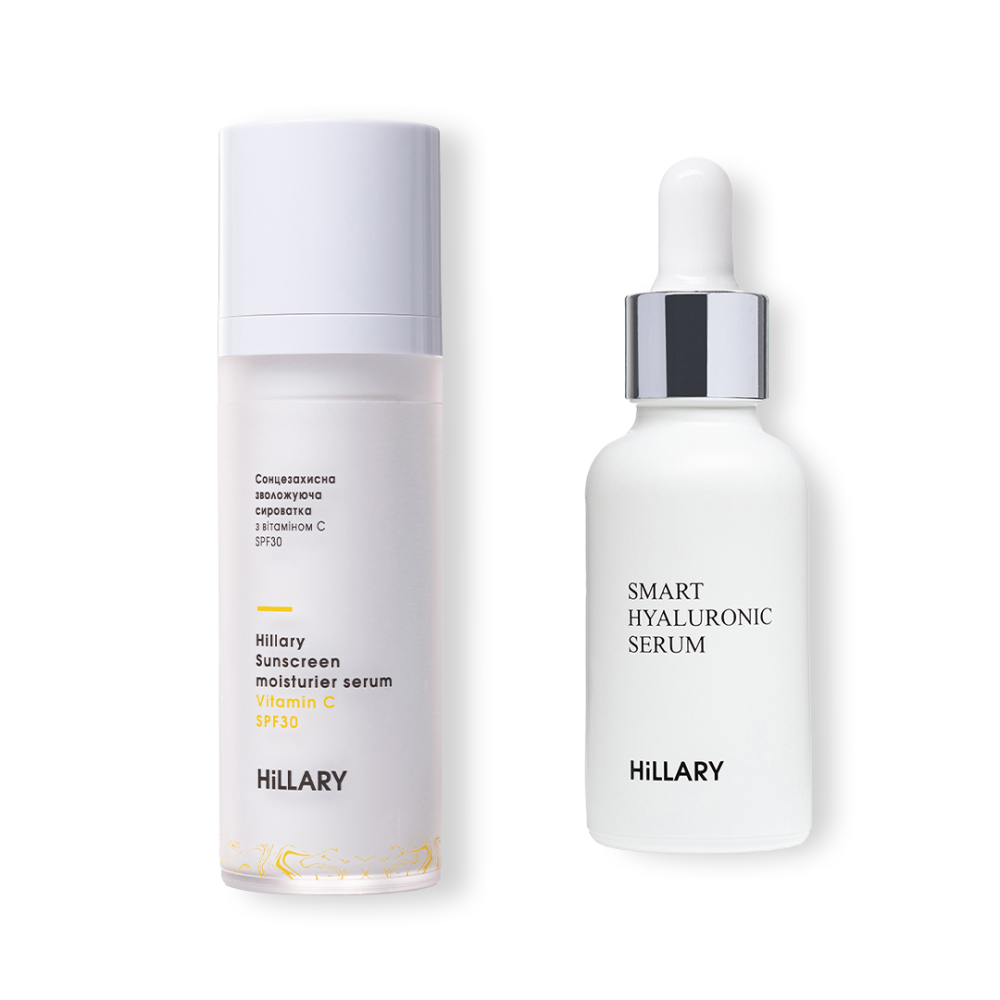 Солнцезащитная сыворотка с витамином С SPF30 + Гиалуроновая сыворотка Smart Hyaluronic Киев - изображение 11