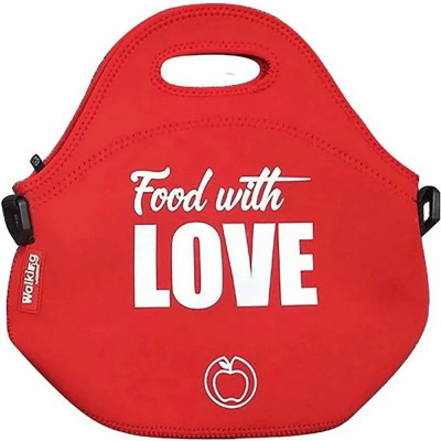 Термосумка Bergner Food with love 30х30х17 см червона (BGEU-2963-6) Винница - изображение 1