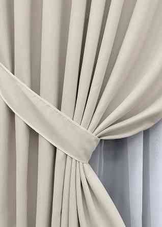 Комплект штор VR-Textil Блекаут двосторонній Scandi № 1902ш Таш 100х270 см 2 шт (31-0029) Київ