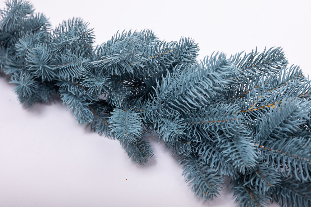 Штучна хвойна гірлянда 2 м блакитна Преміум TD-BRNCHBL2 Київ - фото 9