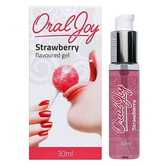 Оральний лубрикант Oral Joy Strawberry Sex Aura Київ