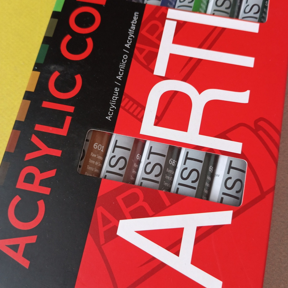 Краски акриловые 18*12ml Киев - изображение 2