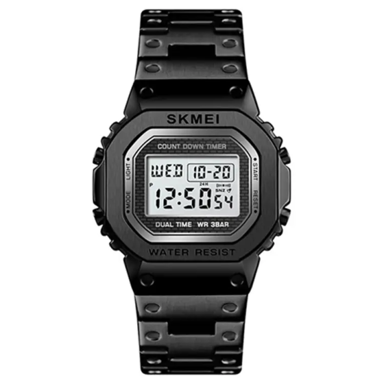 Мужские наручные часы Skmei 1456 Singapore Черный Винница