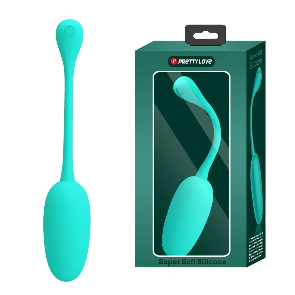 Перезаряжаемое виброяйцо Pretty Love - Knucker Green, BI-014786-4 Sex Aura Киев - изображение 1