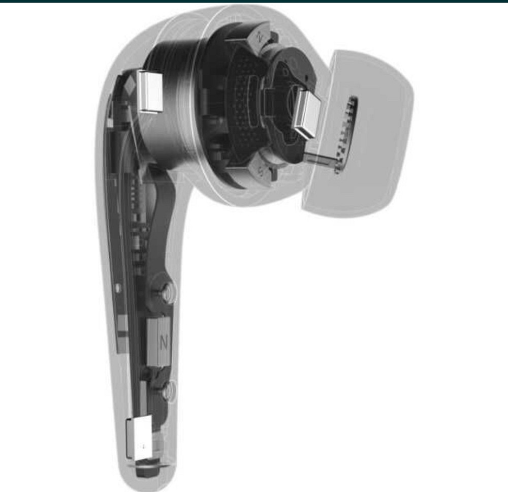 Наушники 1More AERO 360*Spatial Audio(Black and White). Харьков - изображение 8