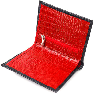 Кошелек Canpellini Из натуральной кожи Черное (21501) Винница - изображение 7