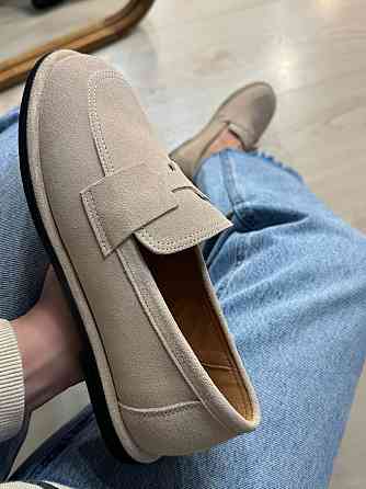 Туфлі жіночі Hengji 560-5 лофери замшеві бежеві, 39, 24,5 см Київ