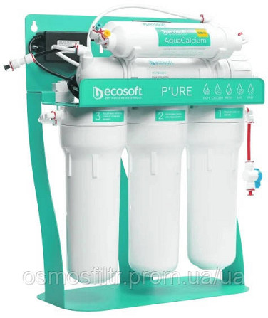 Фильтр обратного осмоса Ecosoft P’URE AquaCalcium Mint с помпой (MO675PSMACECO) Киев - изображение 4
