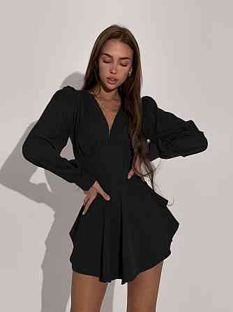 Жіноча романтична міні сукня-комбінезон костюмка Одеса