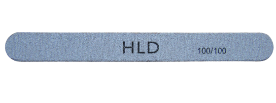 Пилочка минеральная H L D(100*100) прямоугольная узкая серая Киев