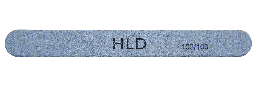 Пилочка минеральная H L D(100*100) прямоугольная узкая серая Киев - изображение 1