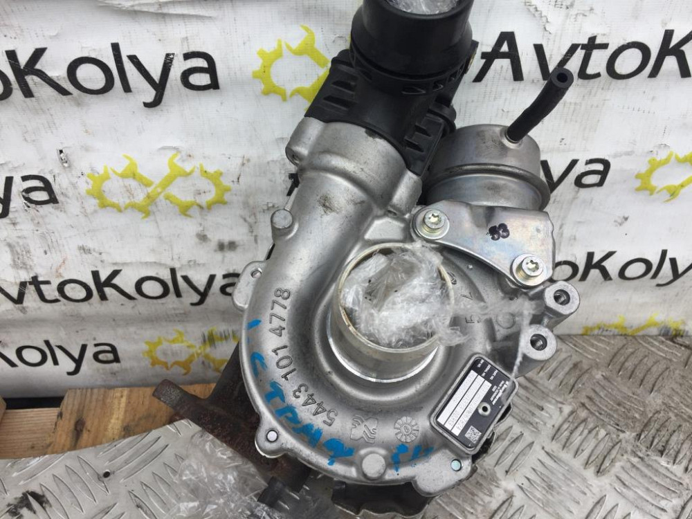 Турбіна Renault Trafic 1.6 dci 2014-2021 (10972RH8201067824) Ковель - изображение 3