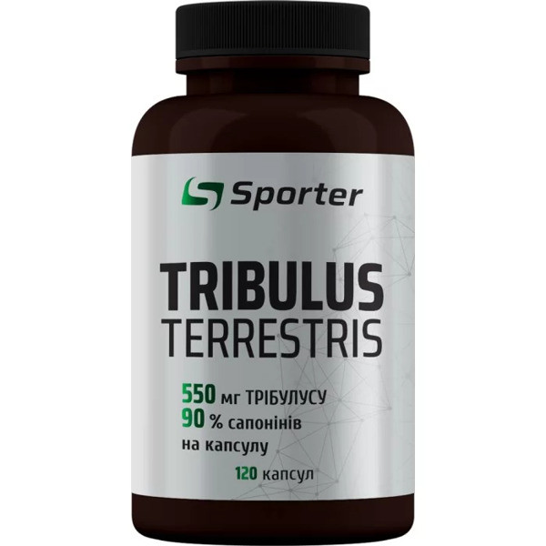 Трибулус террестрис Sporter Tribulus Terrestris 550 мг 120 капсул Луцк - изображение 1