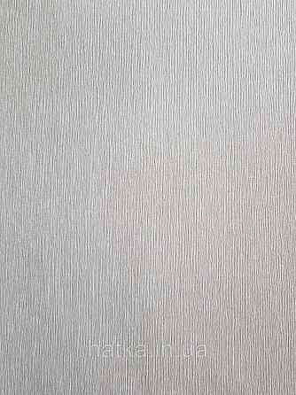 Обои метровые виниловые на флизелине Sintra Structure однотонные под ткань тонкая полоска коричневые с серым 524374 Киев