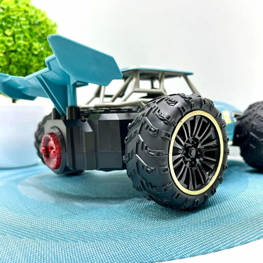 Машинка на радіокеруванні з парогенератором та світлом 32,5см 1:12 Блакитна (W338-3) Чернігів - фото 5