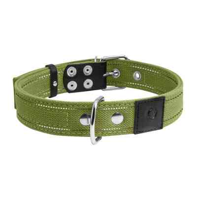 Нашийник для тварин Collar Брезент подвійний Ш 25 мм Д 41-53 см (6137) Вінниця